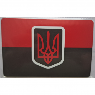 Magnetas su Ukrainos herbu